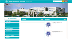 Desktop Screenshot of fbe.nku.edu.tr