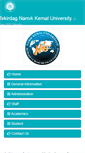 Mobile Screenshot of iibf-en.nku.edu.tr