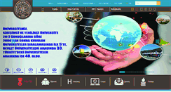 Desktop Screenshot of nku.edu.tr