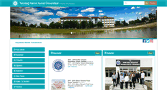 Desktop Screenshot of hayrabolumyo.nku.edu.tr