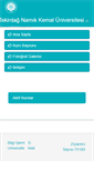 Mobile Screenshot of kurslar.nku.edu.tr