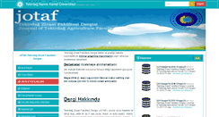 Desktop Screenshot of jotaf.nku.edu.tr